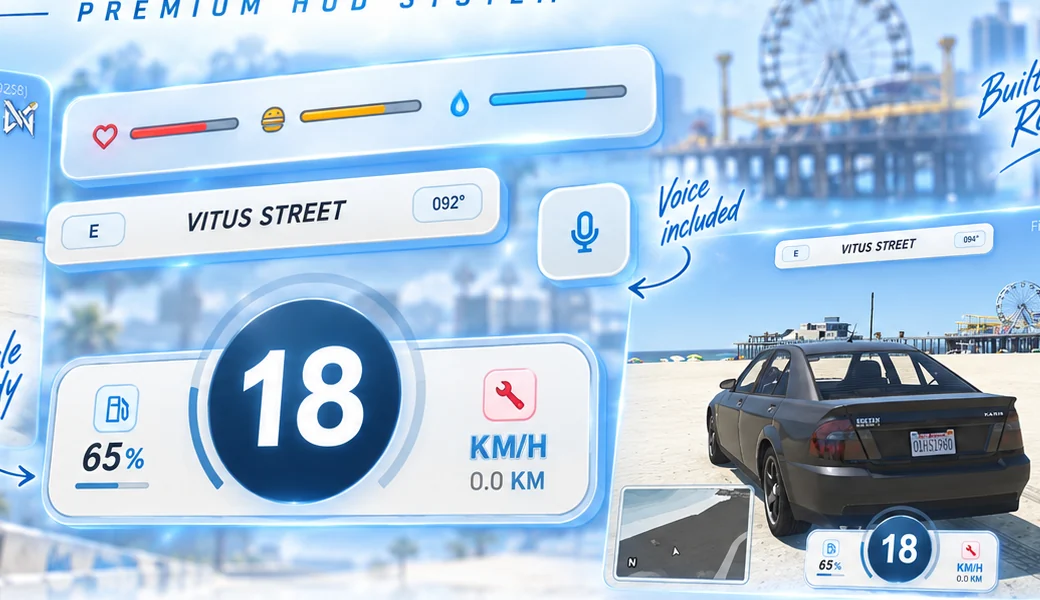 Notwen HUD interface